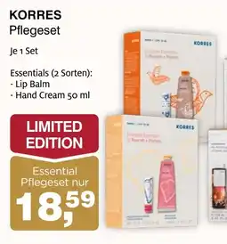 Prokopp Korres pflegeset Angebot