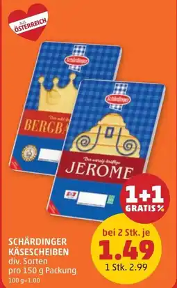 PENNY Schärdinger käsescheiben Angebot