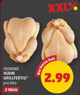 Federike huhn grillfertig