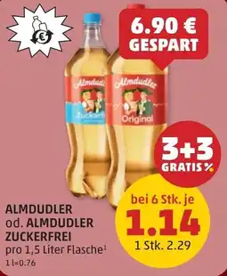 PENNY Almdudler od. almdudler zuckerfrei Angebot