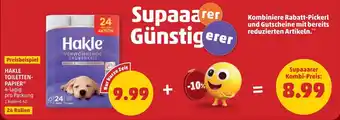 Preisbeispiel hakle toiletten- papier