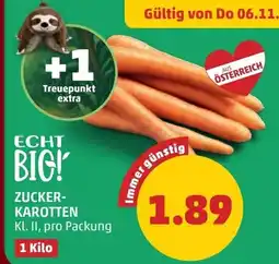 PENNY Zucker karotten Angebot
