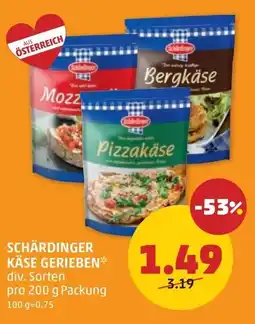 PENNY Schärdinger käse gerieben Angebot