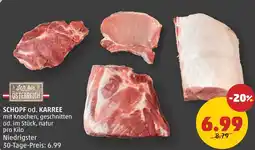 PENNY Schopf od. karree Angebot