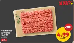 PENNY Faschiertes schweine fleisch Angebot