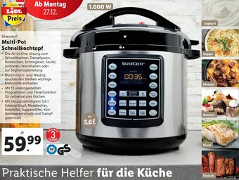 Lidl Multi-Pot Schnellkochtopf Angebot