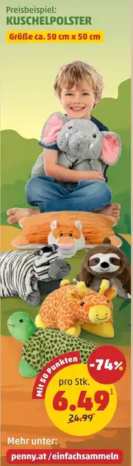 PENNY Preisbeispiel: kuschelpolster Angebot