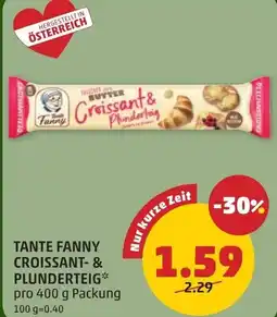 PENNY Tante fanny croissant- & plunderteig Angebot
