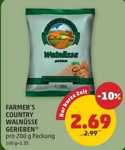 PENNY Farmer's country walnüsse gerieben Angebot