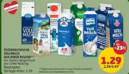 PENNY Österreichische vollmilch aus ihrer region Angebot