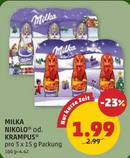 PENNY Milka nikolo od. krampus Angebot
