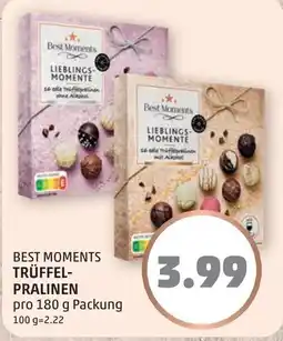 PENNY Best moments trüffel- pralinen Angebot