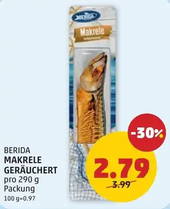 Berida makrele geräuchert