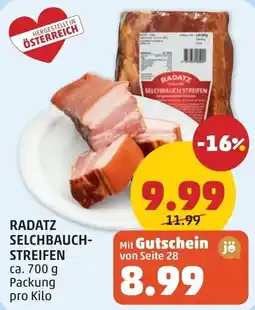 PENNY Radatz selchbauch- streifen Angebot