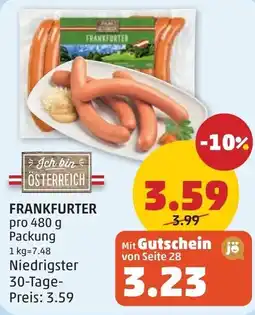 PENNY Frankfurter Angebot