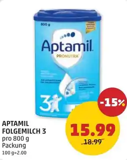 PENNY Aptamil folgemilch 3 Angebot