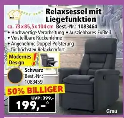 Norma Relaxsessel mit Liegefunktion Angebot