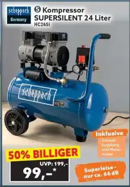 Norma Kompressor SUPERSILENT 24 Liter HC26Si Angebot