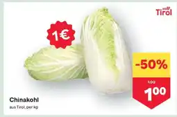 MPreis CHINAKOHL Angebot