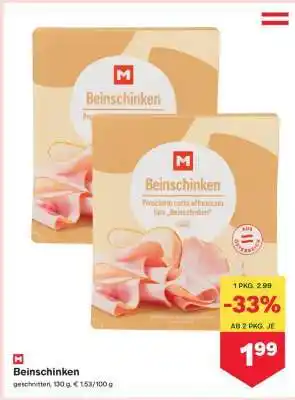 MPreis Beinschinken Angebot