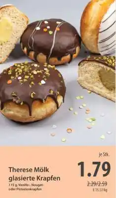 MPreis Therese Mölk glasierte Krapfen Angebot