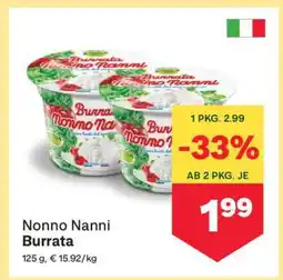 MPreis Nonno Nanni Burrata Angebot