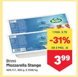 MPreis Brimi Mozzarella Stange Angebot