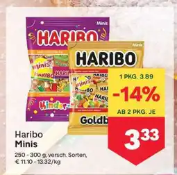 MPreis Haribo Minis Angebot