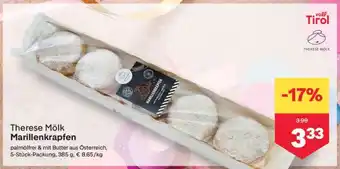 MPreis Therese Mölk Marillenkrapfen Angebot