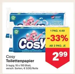 MPreis Cosy Toilettenpapier Angebot