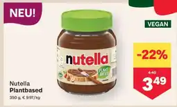 MPreis Nutella Plantbased Angebot