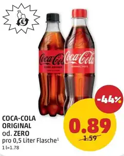 PENNY Coca-cola original od. zero Angebot