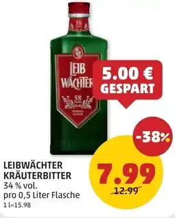PENNY Leibwächter kräuterbitter Angebot