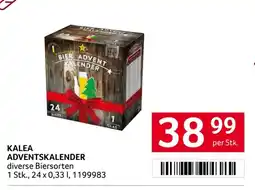 Transgourmet Kalea Bier Adventskalender Angebot