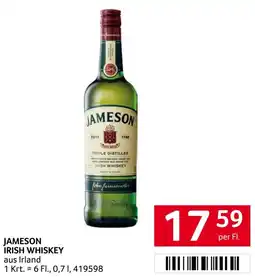 Transgourmet Jameson Irish Whiskey Angebot