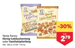 MPreis Tante Fanny Honig Lebkuchenteig Angebot
