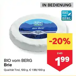 MPreis Bio vom Berg Tiroler Brie Angebot