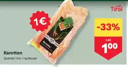 MPreis Qualität Tirol Karotten Angebot