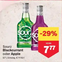 MPreis Sourz Blackcurrant Angebot