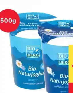MPreis Bio vom Berg Tiroler Naturjoghurt Angebot