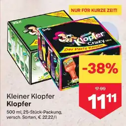 MPreis Kleiner Klopfer Fruchtsaftlikör Angebot