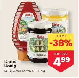 MPreis Darbo Naturrein Honig Angebot