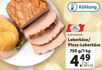 Lidl Leberkäse/Pizza-Leberkäse Angebot