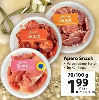 Lidl Apero Snack 70/100g Angebot