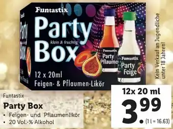 Lidl Party Box 12x20 ml Angebot