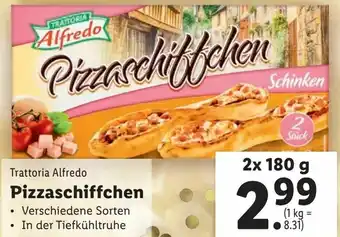 Lidl Pizzaschiffchen 2x180g Angebot