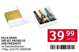 Transgourmet Villa Sandi Prosecco-Frizzante Set Angebot