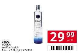 Transgourmet Cîroc Vodka Angebot
