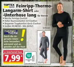 Norma Feinripp-Thermo-Langarm-Shirt oder -Unterhose lang Angebot