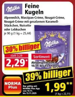Norma MILKA FEINE KUGELN Angebot